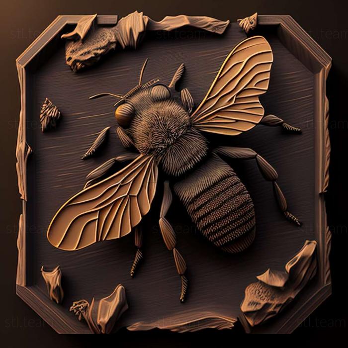 3D модель Anthophora crinipes (STL)